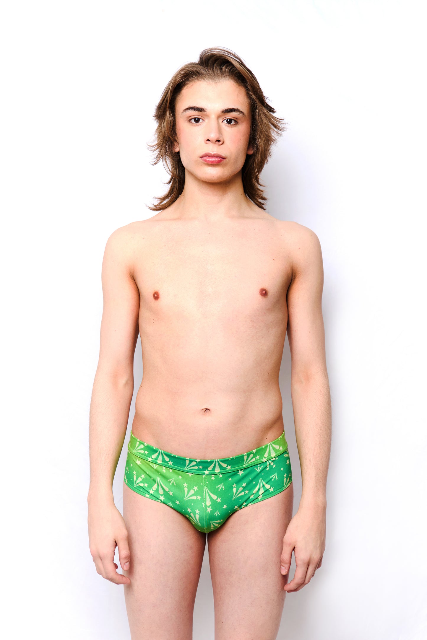 FIRECRACKER SWIM BRIEF (Green)