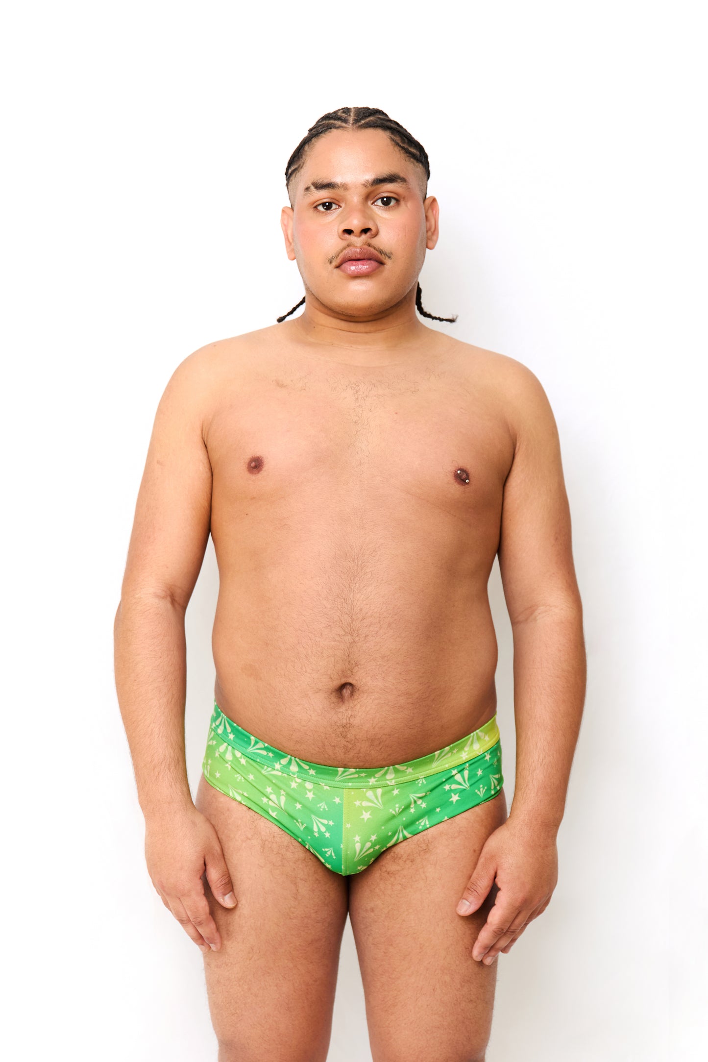 FIRECRACKER SWIM BRIEF (Green)