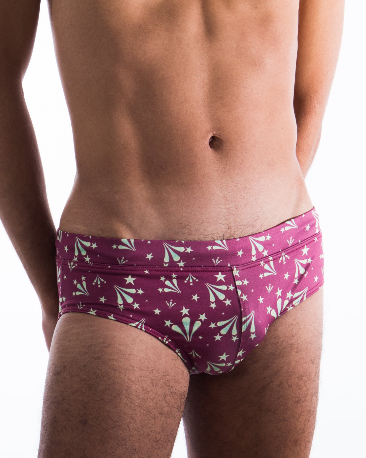 FIRECRACKER SWIM BRIEF (Purple)